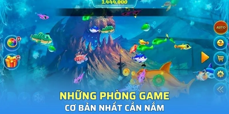Những phòng game cơ bản nhất cần nắm
