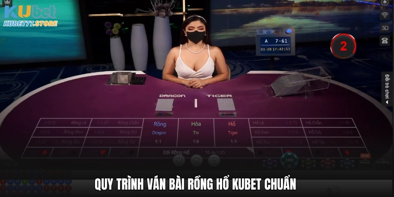 Quy trình ván bài Rồng Hổ Kubet chuẩn 